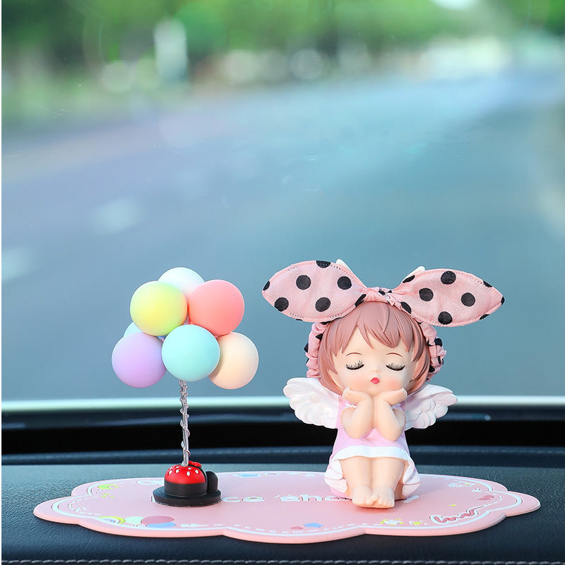 Car Ornaments Cute Angel Car Interior Decoration Supplies