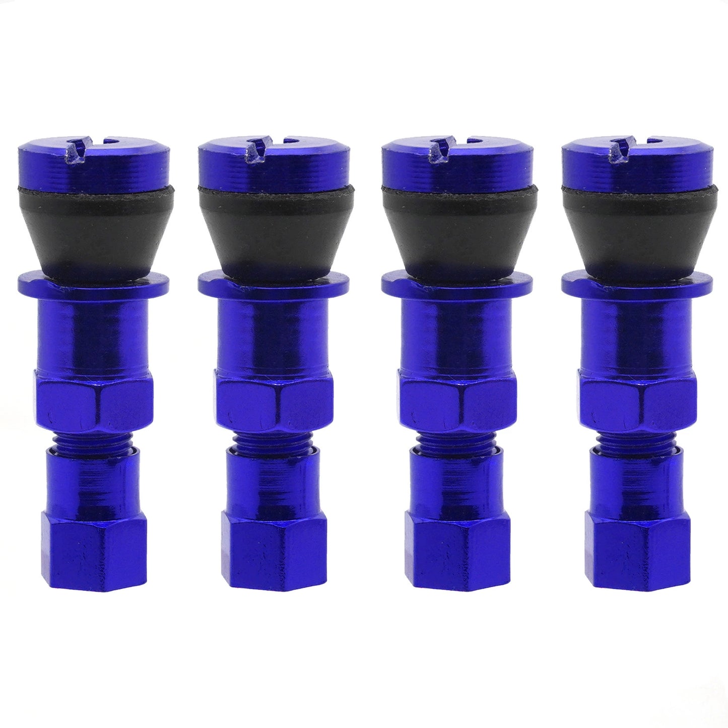 Automobile tire aluminum alloy snap-in valve stem, wheel valve cap, valve core