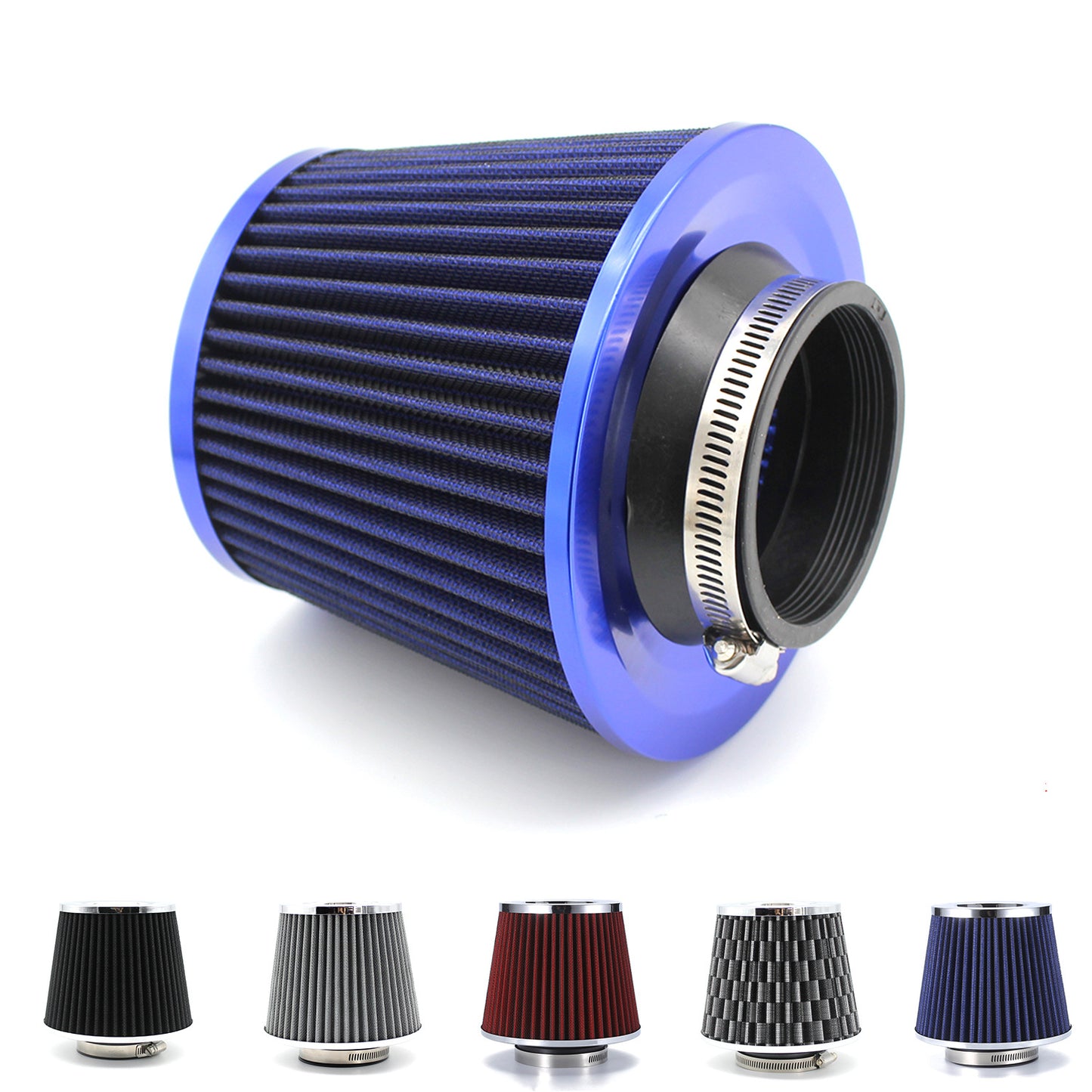 Automotive Cold Air Intake Mushroom - shaped Air Filter, 3 - inch (76mm) Filter