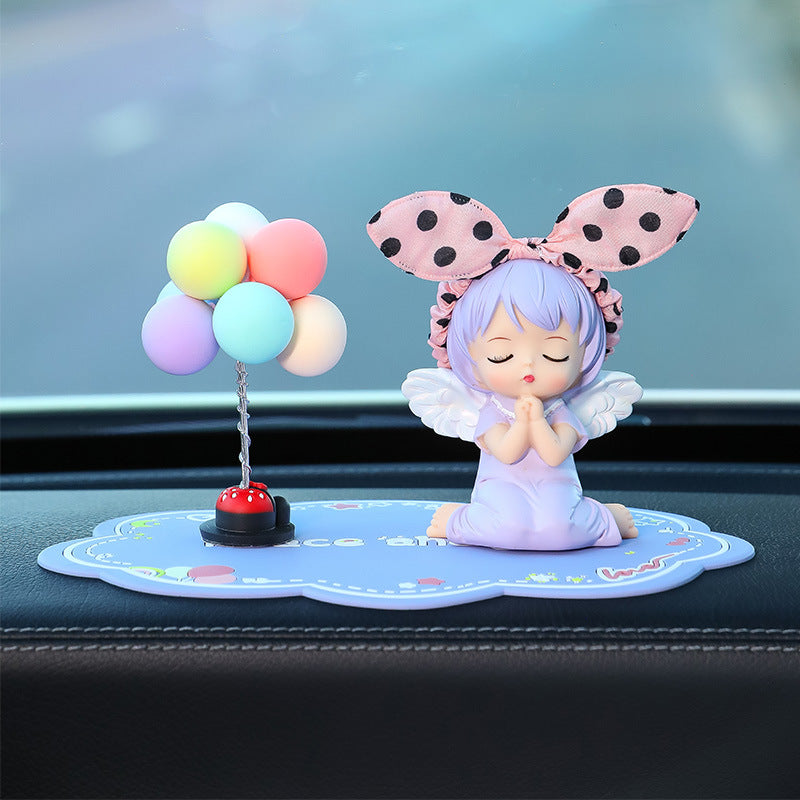 Car Ornaments Cute Angel Car Interior Decoration Supplies