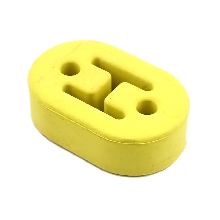Automotive exhaust pipe 2-hole hanging rubber muffler