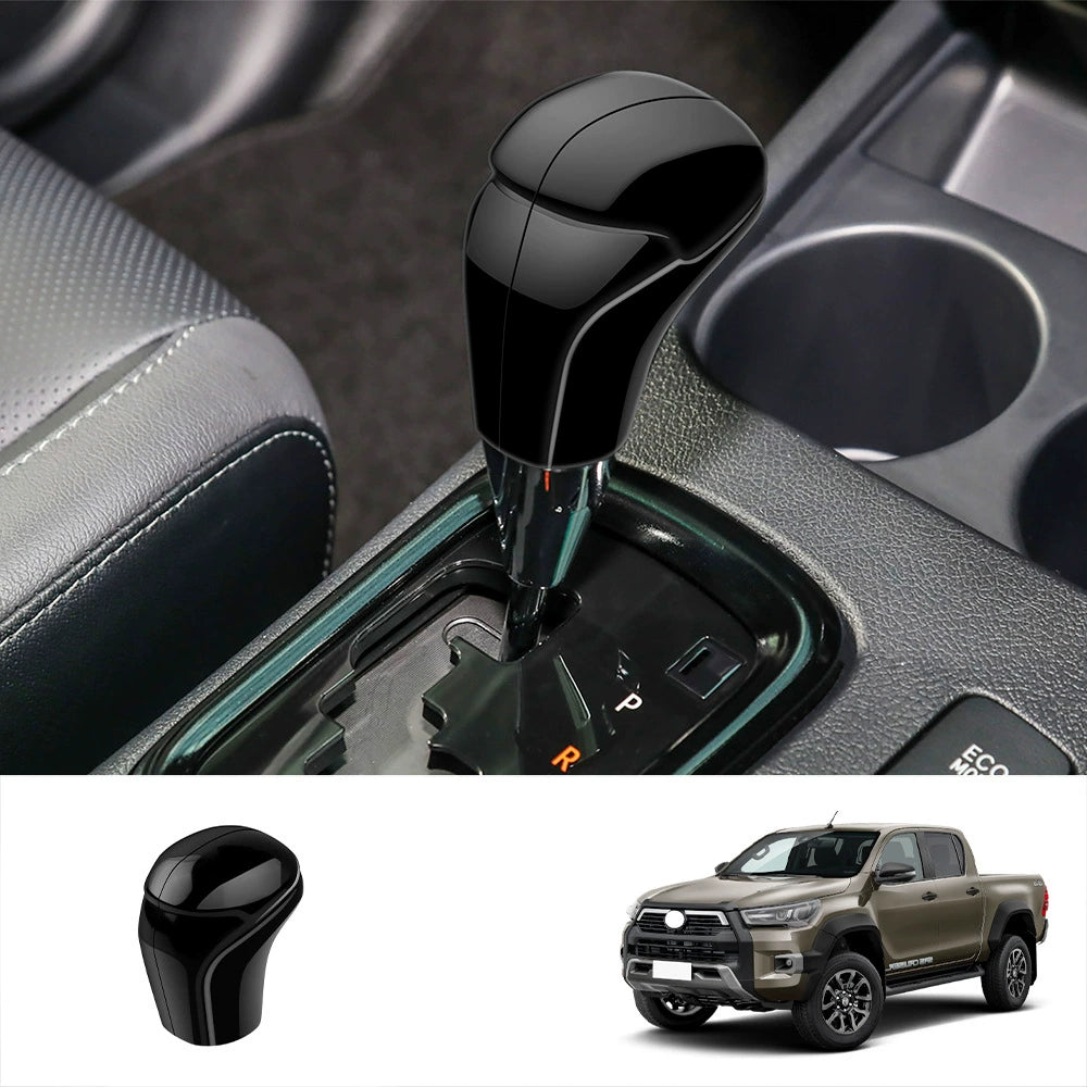 Shift knob cover for the 2024 Toyota Hilux