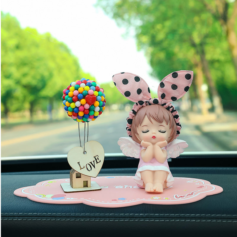 Car Ornaments Cute Angel Car Interior Decoration Supplies