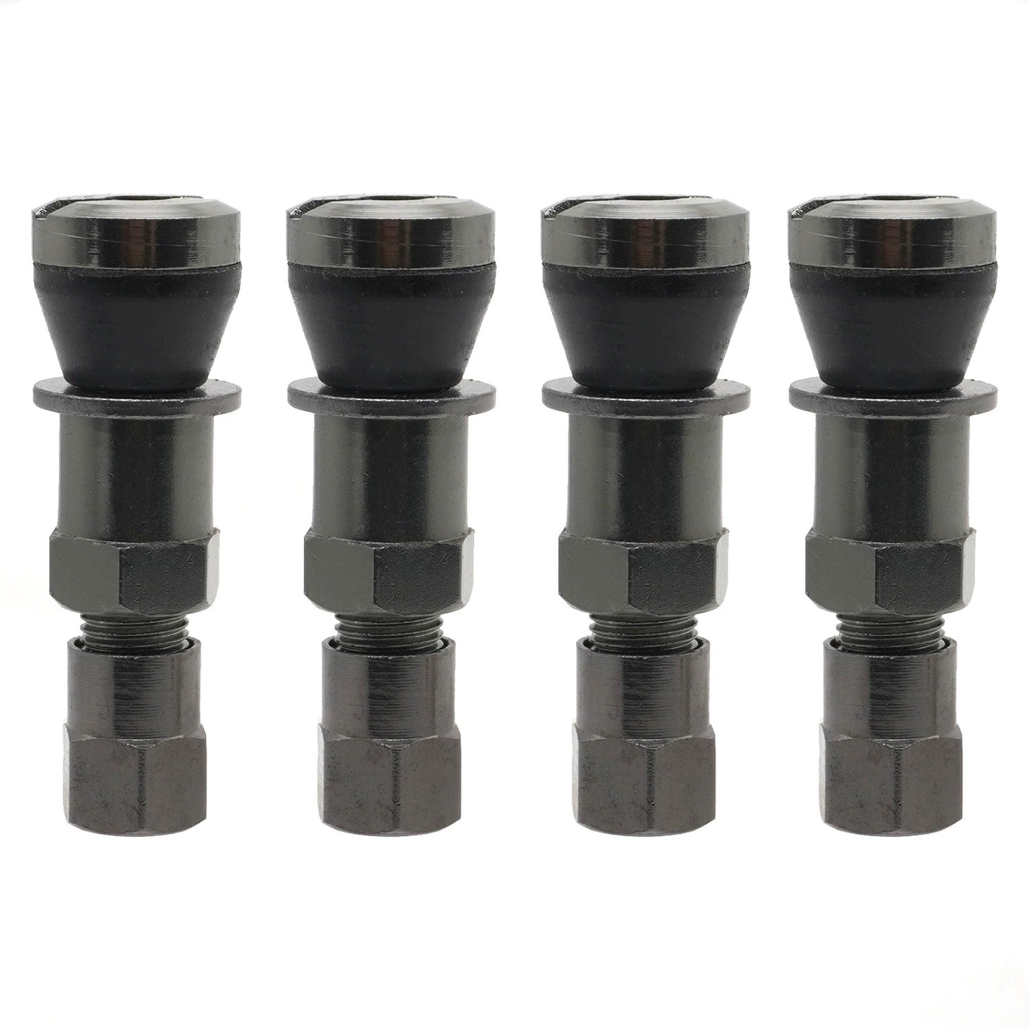 Automobile tire aluminum alloy snap-in valve stem, wheel valve cap, valve core