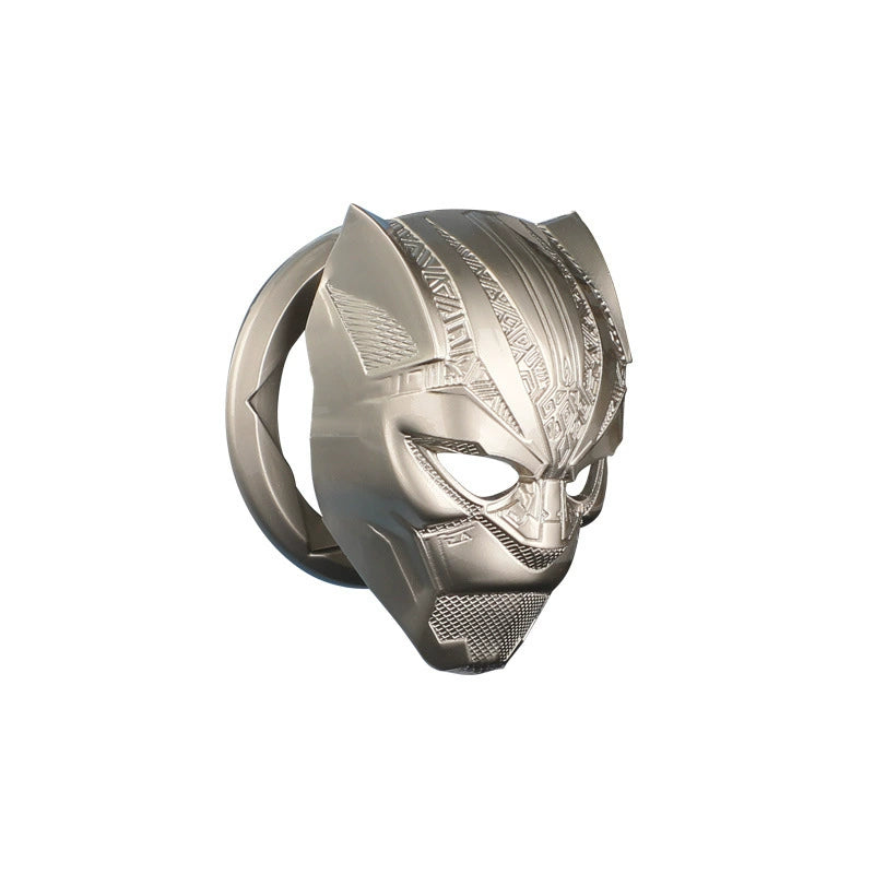 Black Panther One - click Start Button Protective Cover Sticker, a metallic decorative sticker for automotive interior modification of the ignition device switch