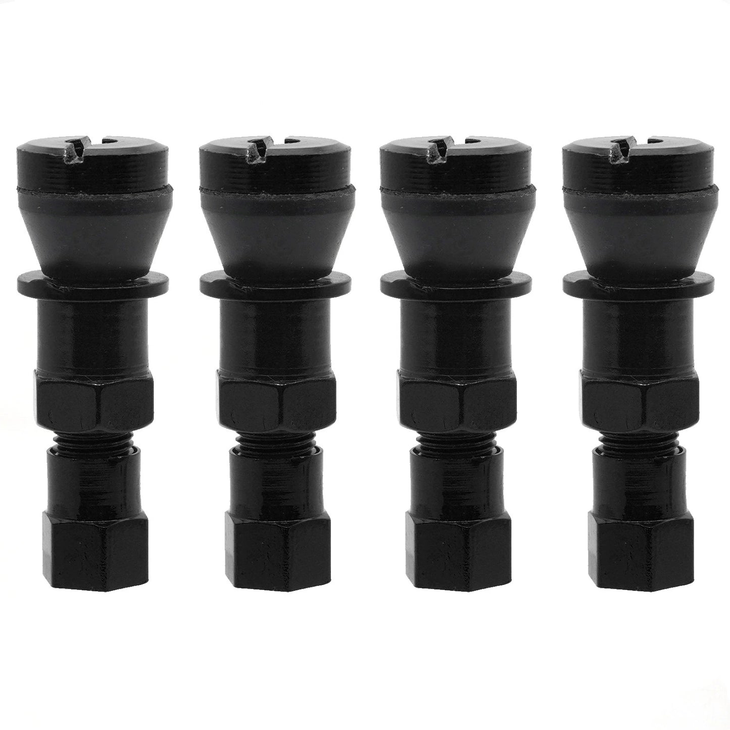 Automobile tire aluminum alloy snap-in valve stem, wheel valve cap, valve core