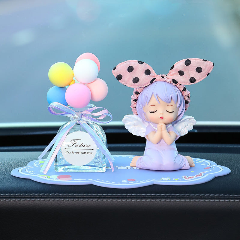Car Ornaments Cute Angel Car Interior Decoration Supplies