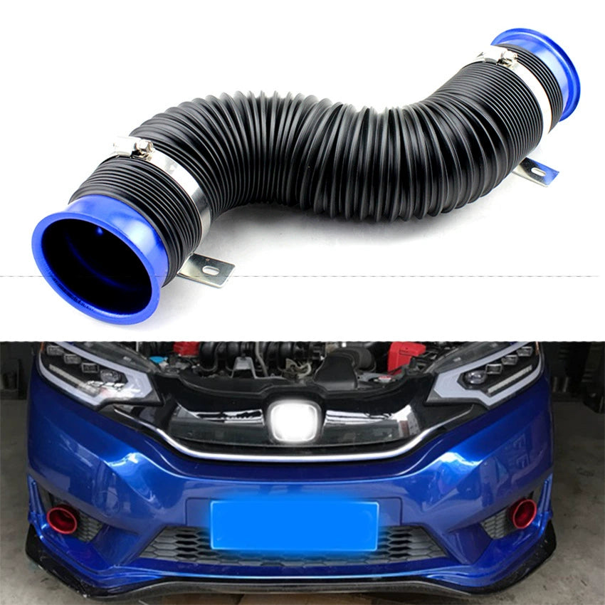 Automobile intake telescopic hose, 76mm engine turbo intake air guide tube