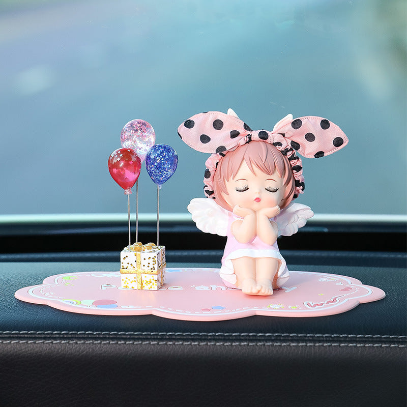 Car Ornaments Cute Angel Car Interior Decoration Supplies