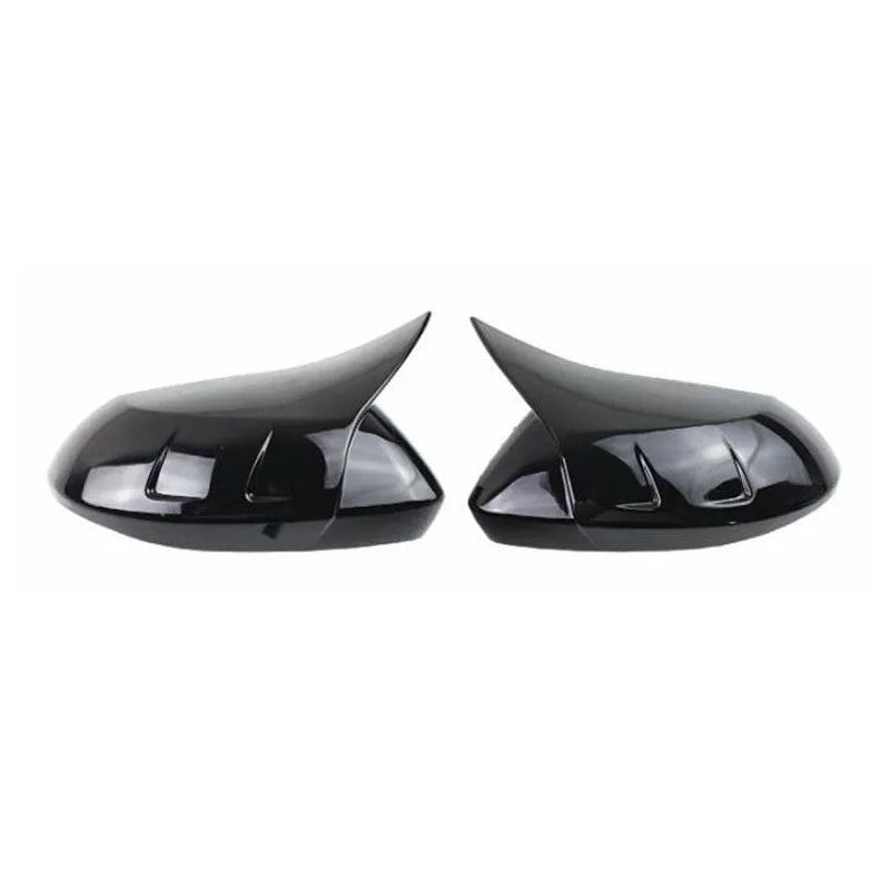 For Toyota Corolla 2019-2023 Car Rearview Side Mirror Cover Horn Wing Cap Exterior Door Rear View Case Trim Shell Housing Add on