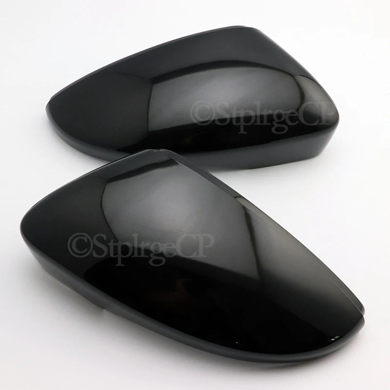 High Quality For VW Volkswagen Passat B7 Scirocco Beetle CC Eos JETTA MK6 Carbon fiber pattern Replacement Rearview Mirror Cover