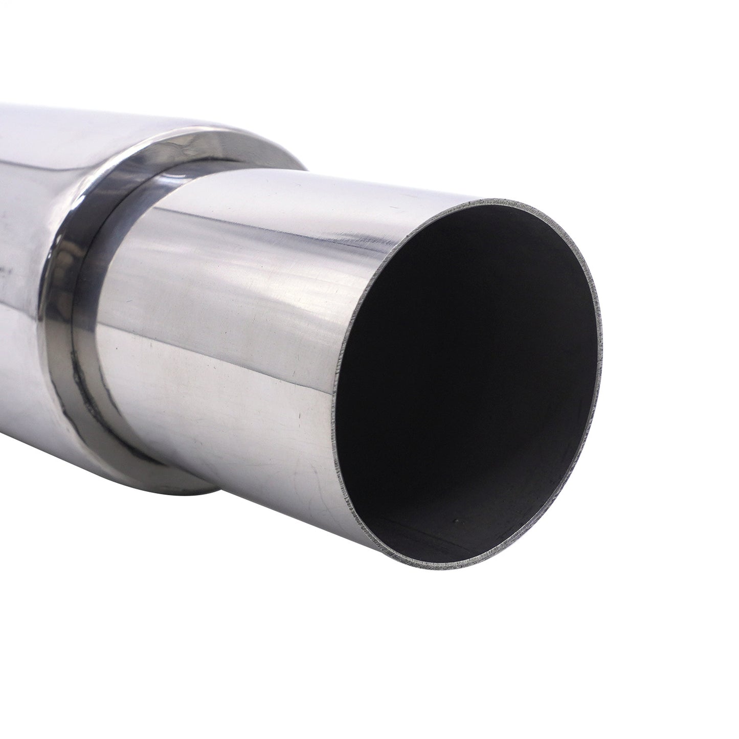 Automobile 2.0 - inch exhaust pipe, stainless - steel straight - through single - exit
