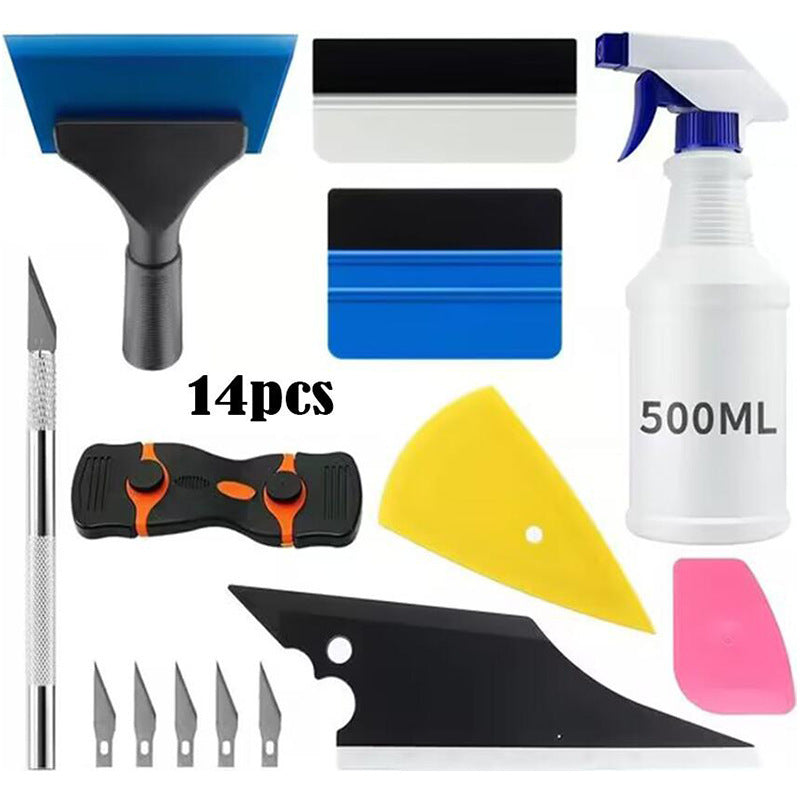 Complete installation kit for automotive window films