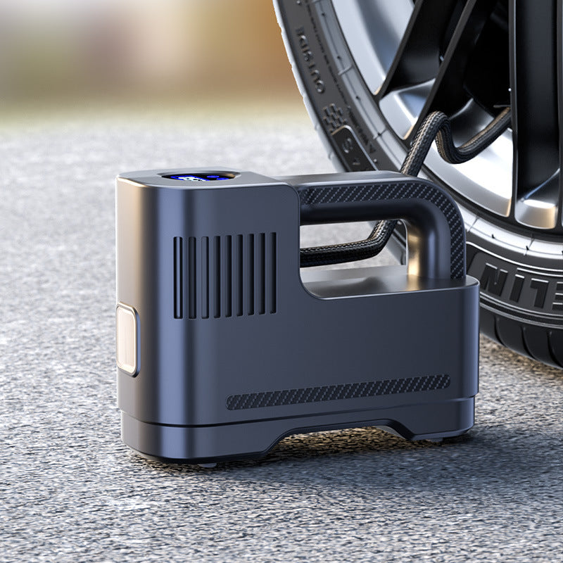 Portable Wireless Smart Car Air Pump – Electric Inflator with Digital Display