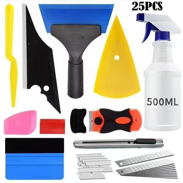 Complete installation kit for automotive window films