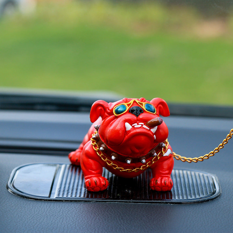Car Ornament - French Bulldog - Shaped Car Decor Resin Craftwork