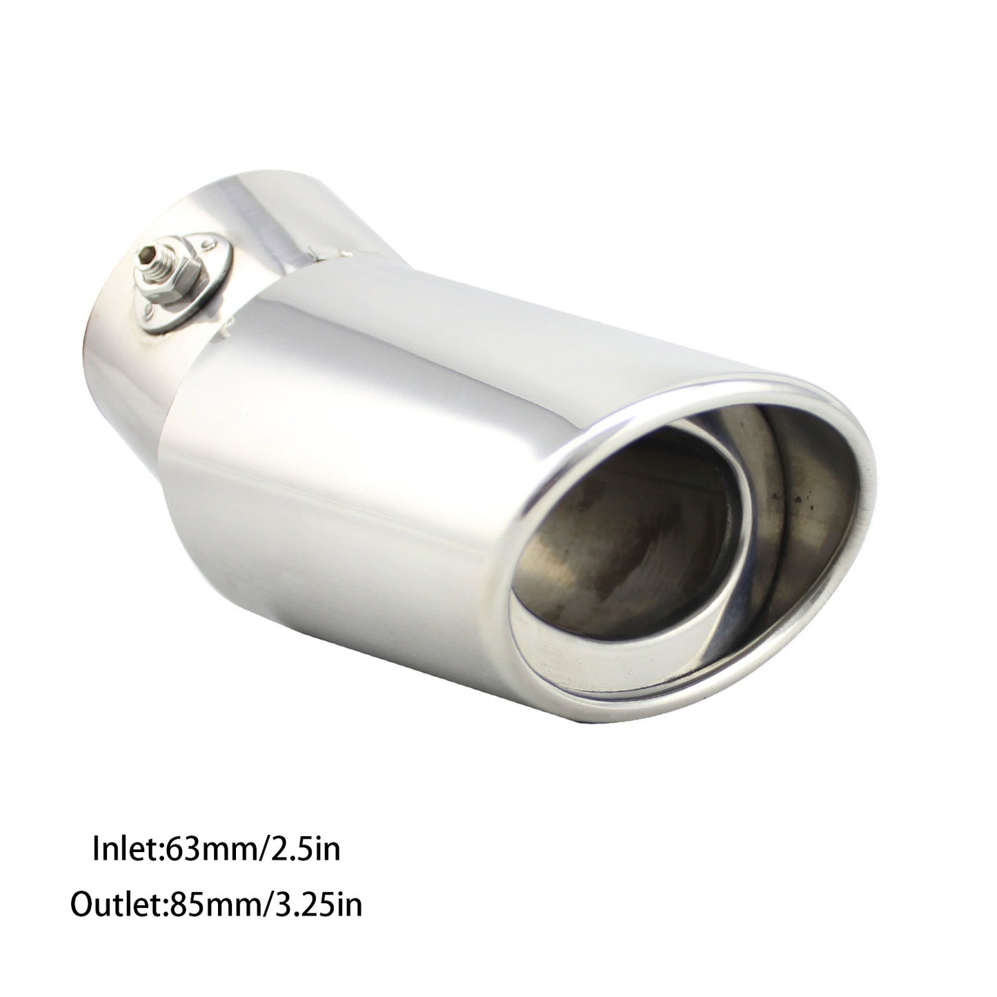 Automotive stainless steel elbow tailpipe exhaust pipe muffler