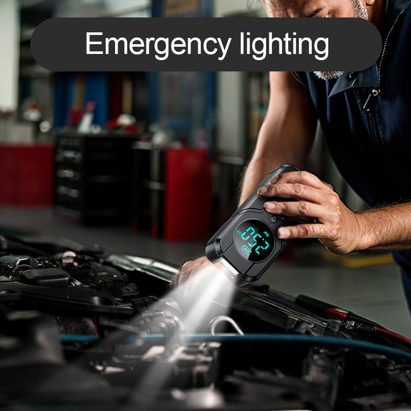 Car emergency starter power supply, car air compressor all-in-one machine, car battery emergency device