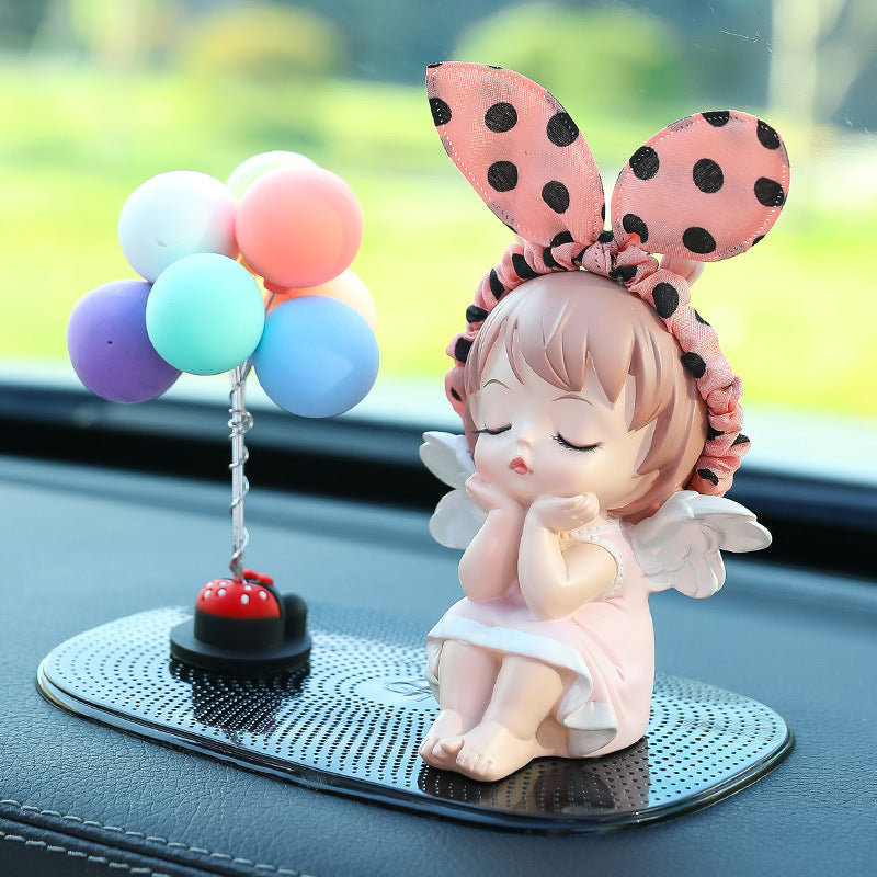 Car Ornaments Cute Angel Car Interior Decoration Supplies