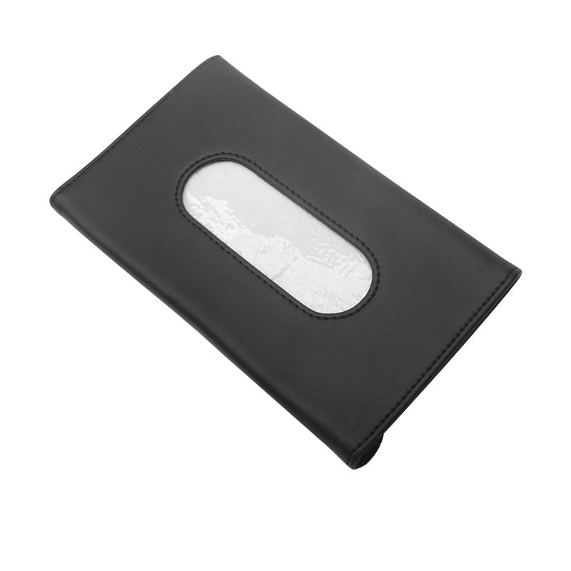 Special tissue box for car sunshade