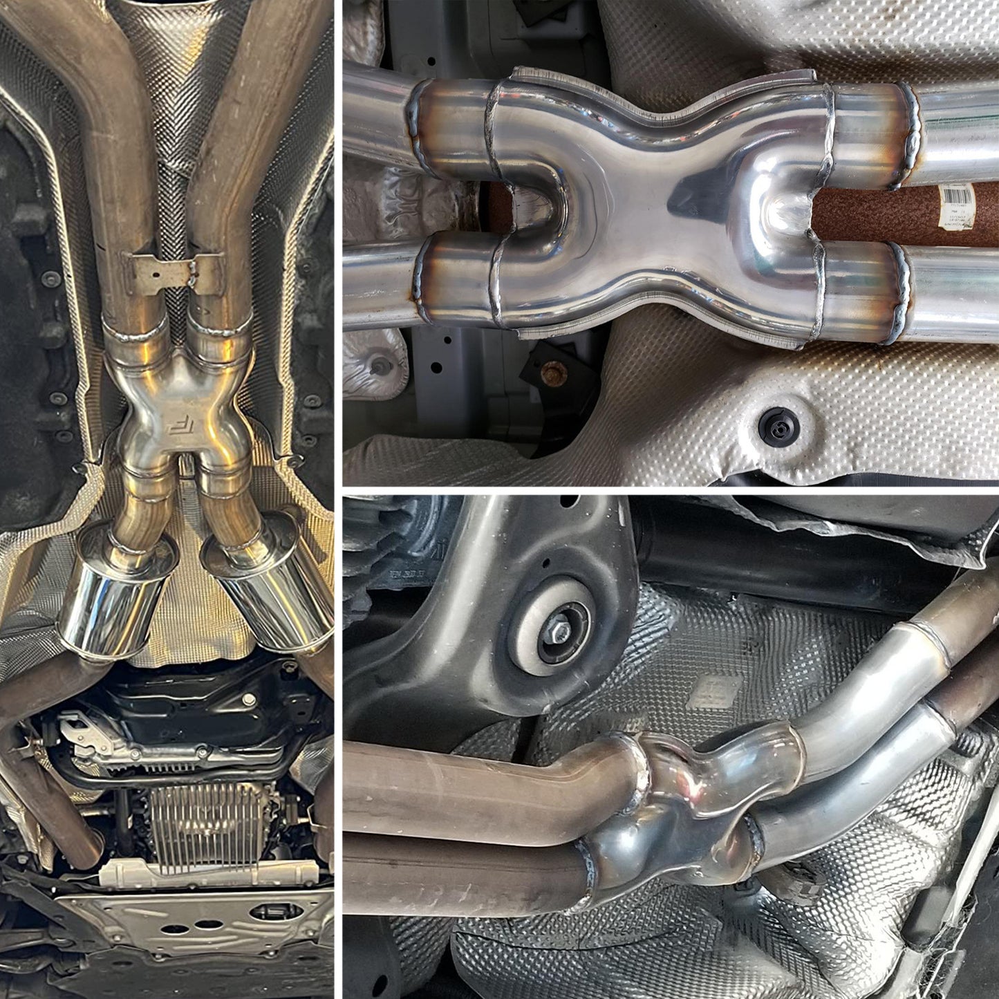 H X-shaped four-way connecting pipe of 409 stainless steel exhaust pipe for automobiles