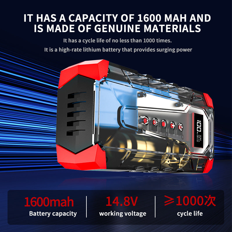 Car emergency starting power supply, 12V battery ignition