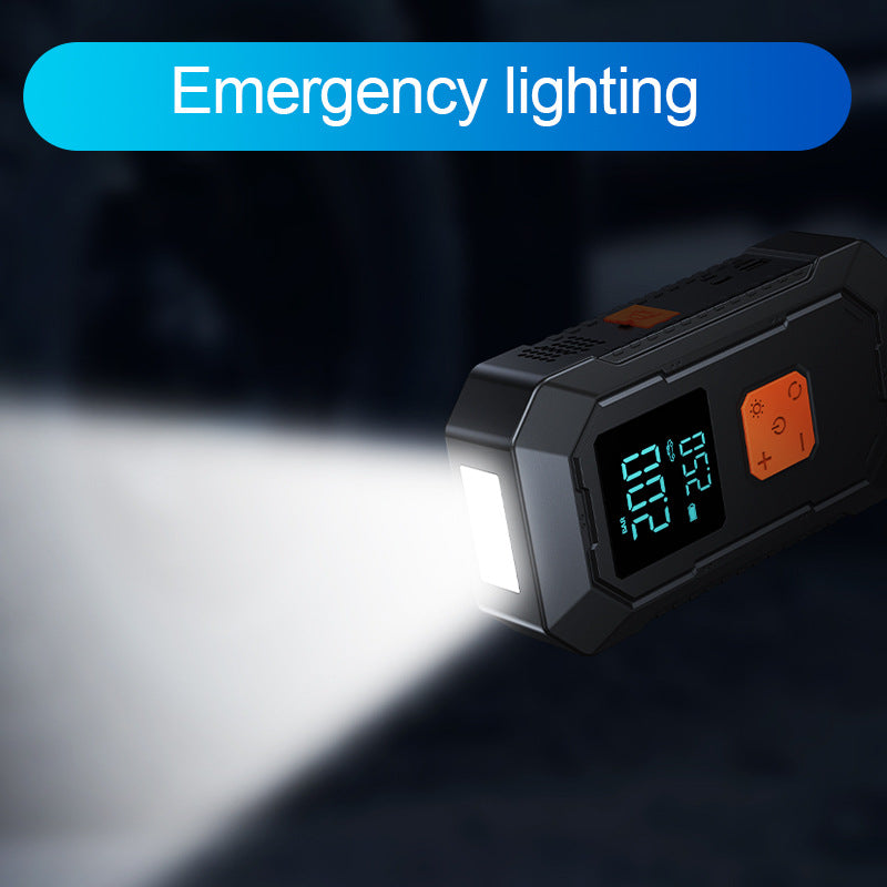 Car emergency starter power supply and air compressor all-in-one machine