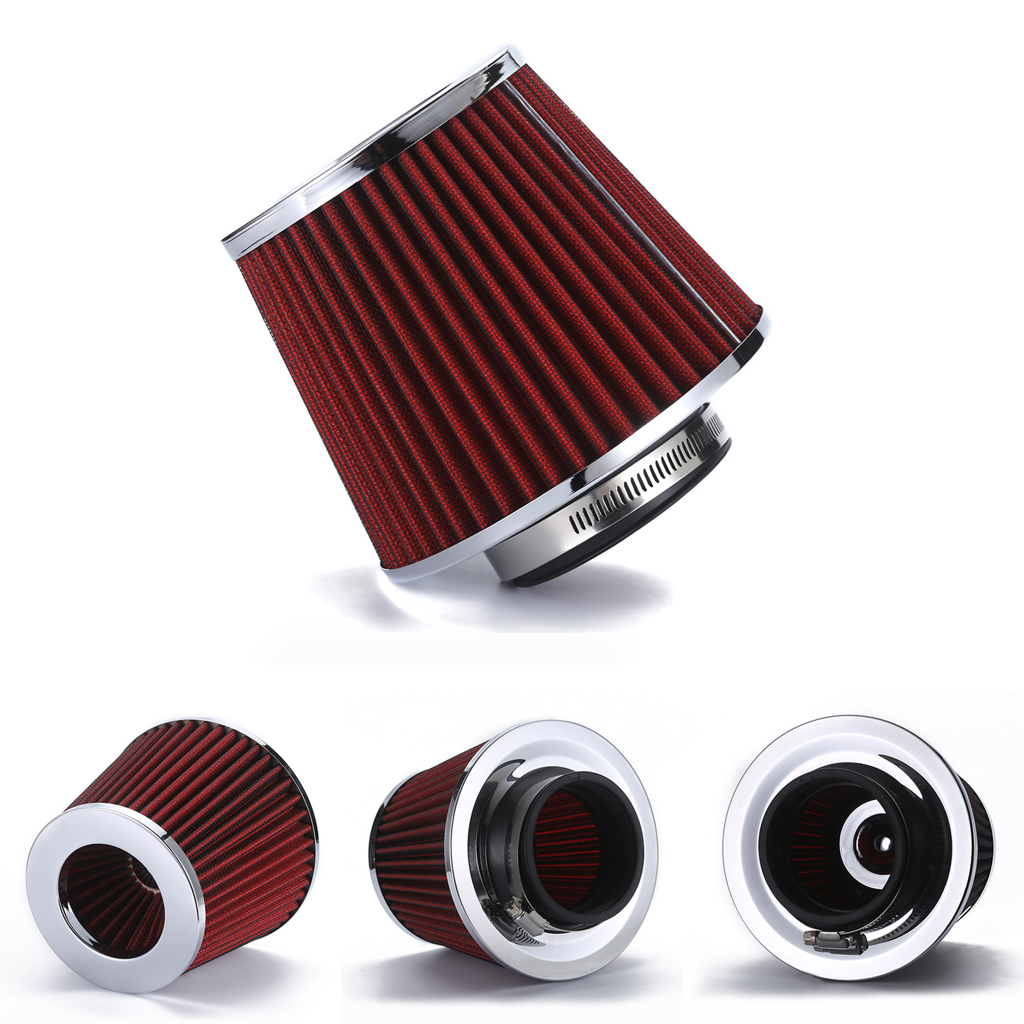 Automotive Cold Air Intake Mushroom - shaped Air Filter, 3 - inch (76mm) Filter