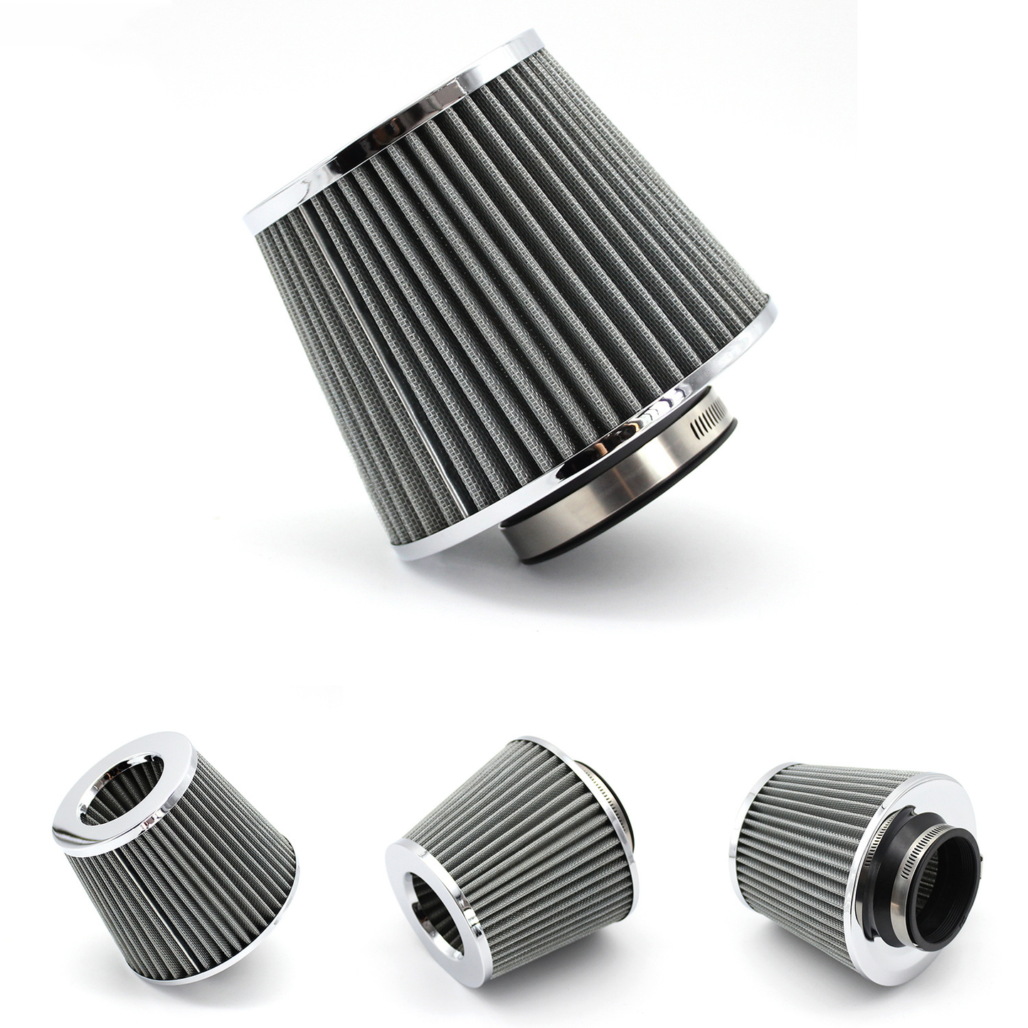 Automotive Cold Air Intake Mushroom - shaped Air Filter, 3 - inch (76mm) Filter