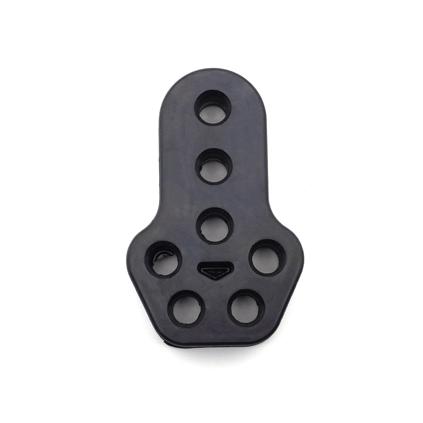 Automotive exhaust pipe fixed hanging rubber with 7-hole lug