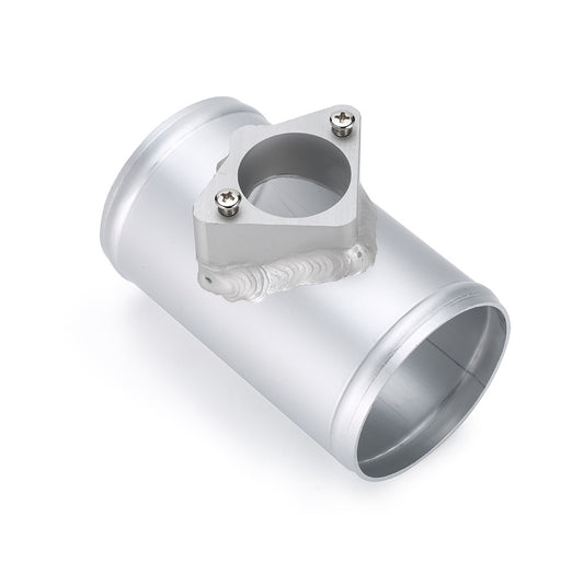 Base of the intake sensor and flange of the air flow meter for the engine with automotive intake modification