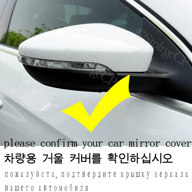 High Quality For VW Volkswagen Passat B7 Scirocco Beetle CC Eos JETTA MK6 Carbon fiber pattern Replacement Rearview Mirror Cover