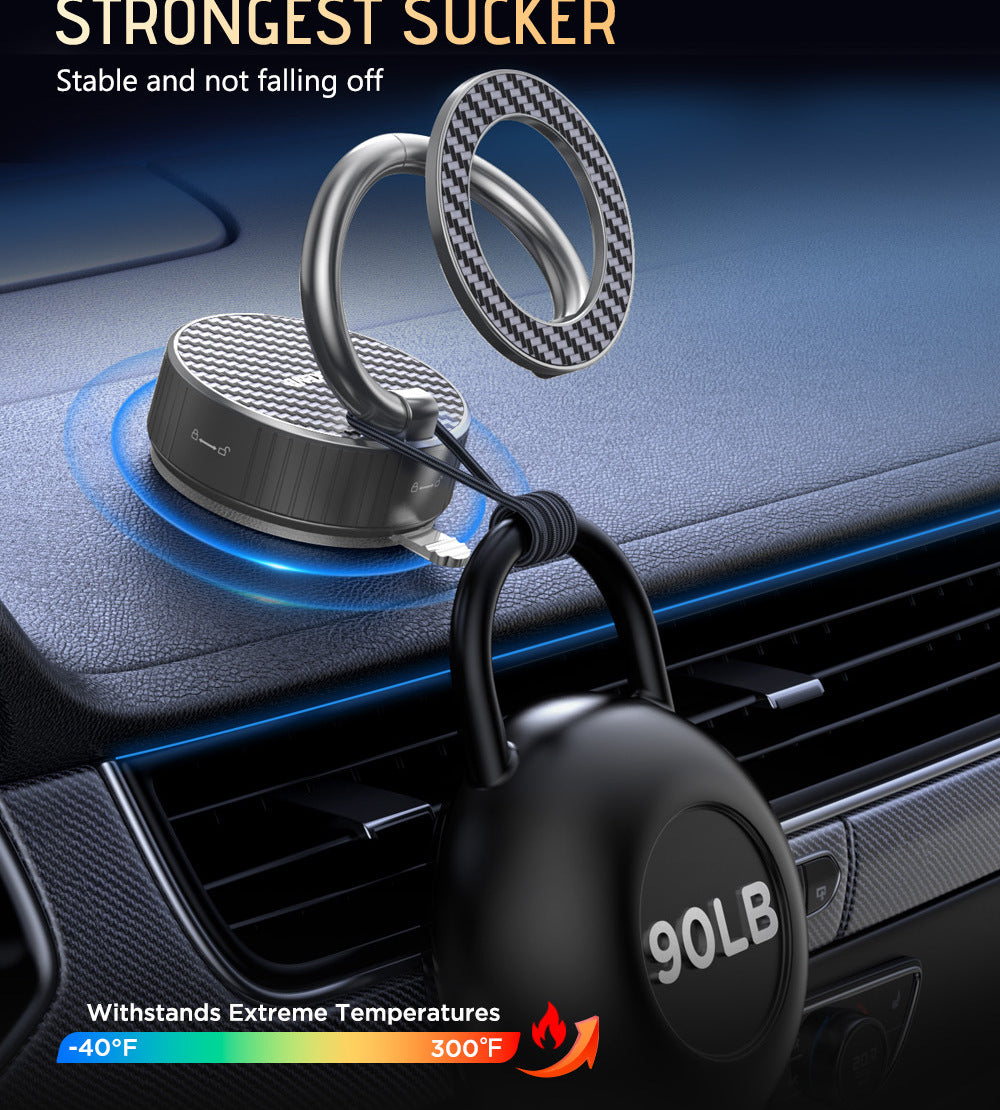 Magnetic car phone holder for car navigation