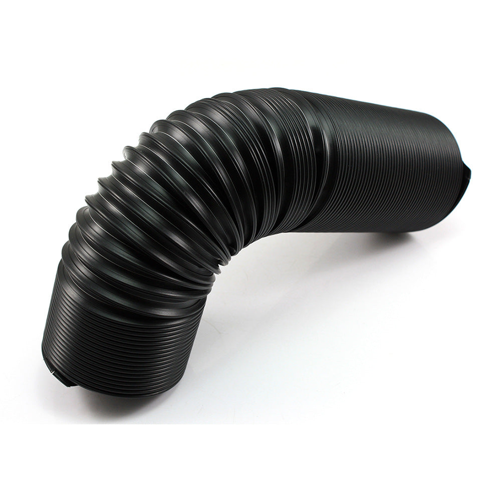 Automotive Intake Telescopic Tube, 63/76mm Universal Intake Air - guiding Elbow Tube
