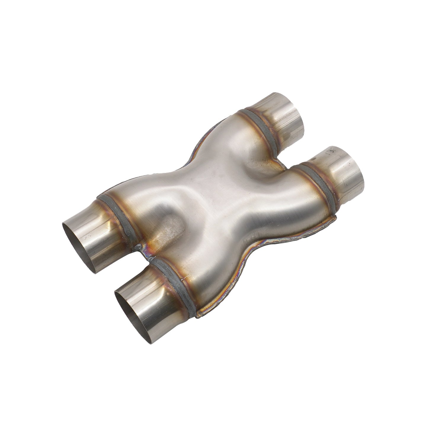 H X-shaped four-way connecting pipe of 409 stainless steel exhaust pipe for automobiles