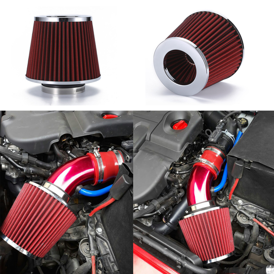Automotive Cold Air Intake Mushroom - shaped Air Filter, 3 - inch (76mm) Filter