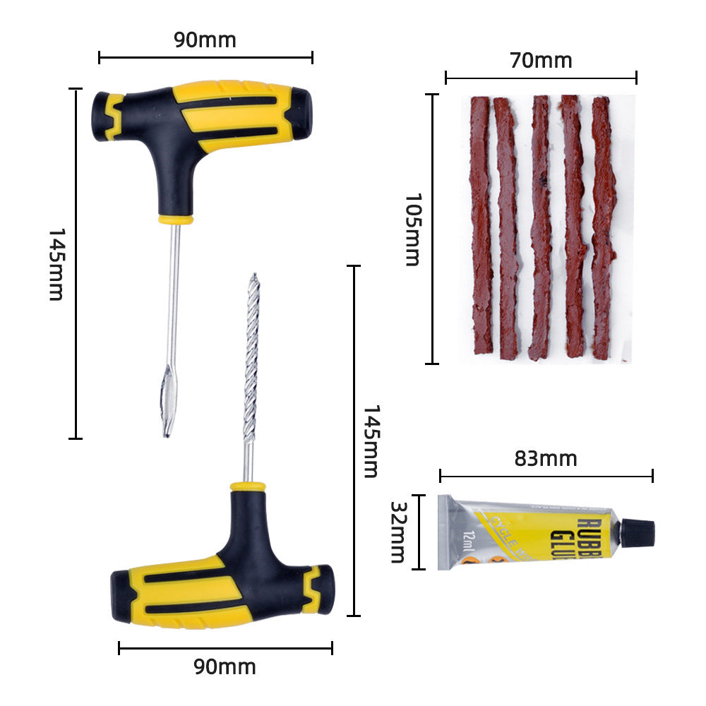 Tyre Rework Tools Car tire repair tool set, vacuum tire repair tool – HK ADVANCE