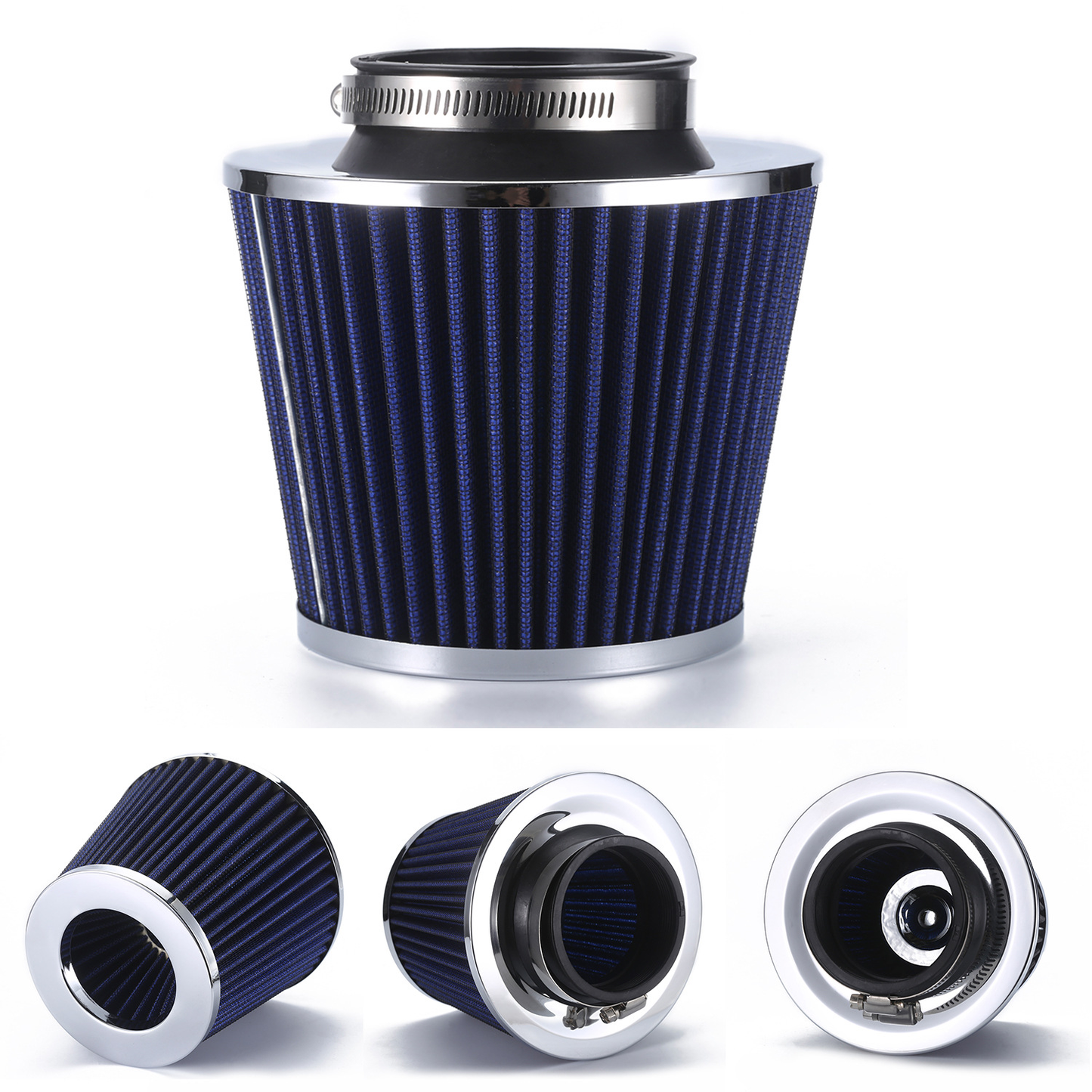 Automotive Cold Air Intake Mushroom - shaped Air Filter, 3 - inch (76mm) Filter