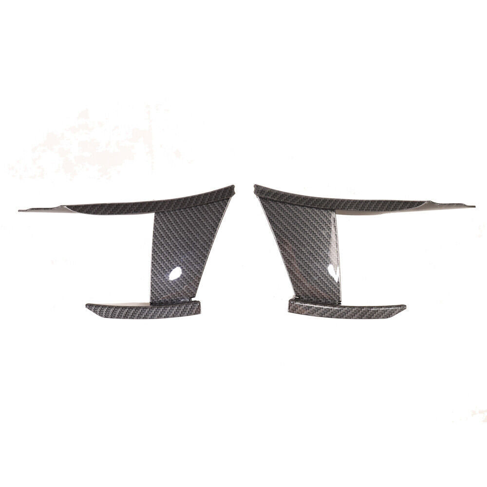 Carbon Fiber Front Bumper Splitter Canard Fins Fits For Subaru /BWM M3 M4 /Honda